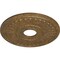 Ekena Millwork Melonie Ceiling Medallion (Fits Canopies up to 6 3/8"), 16"OD x 3 5/8"ID x 3/4"P, Rubbed Bronze CM16MLRZS - alternate 4
